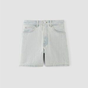 BNWT EVERLANE Light Blue A-Line Denim Shorts